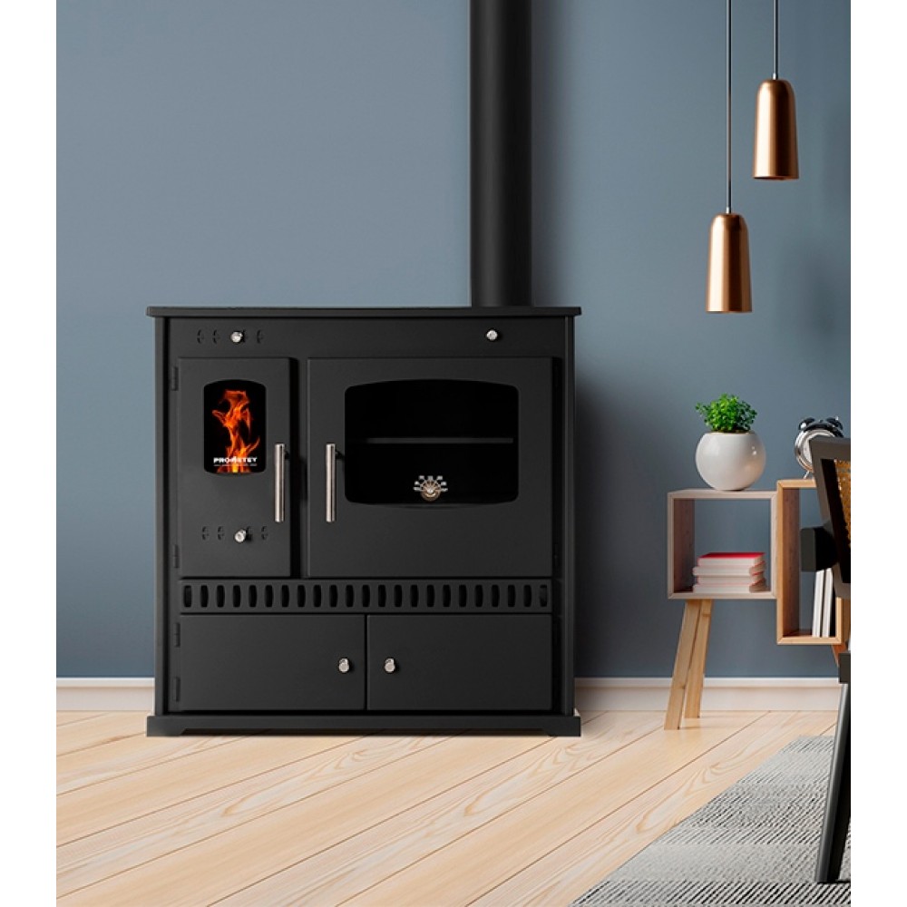 Puuküttega pliit Prometey Perfect Eco, 7kW | Puuküttega pliidid |  |