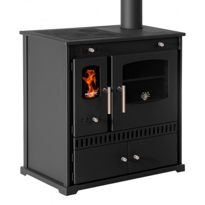 Puuküttega pliit Prometey Perfect Eco, 7kW - Puuküttega pliidid