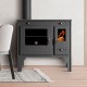 Puuküttega pliit Prometey Retro Eco vasaku lõõriga, 7kW | Puuküttega pliidid |  |