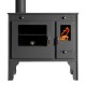 Puuküttega pliit Prometey Retro Eco vasaku lõõriga, 7kW | Puuküttega pliidid |  |