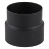 Suitsutoru adapter PARKANEX, teras, must, Ø160-150