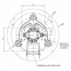 Suitsutõmbe ventilaator TRIAL CAF15Y-120S pelletikateldele Caminetti Montegrappa | Pelletikaminate ventilaatorid ja puhurid | Pelletikamina osad |