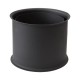 Kahekordne suitsutoru rosett PARKANEX, Teras, Must, 115mm, Ø130 | Kamina suitsutoru | Korstnad |