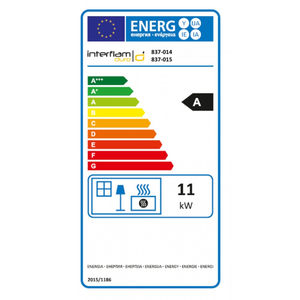 Kaminasüdamik UNIFLAM 600 DURO S õhuvarustusega, vasakul pool, 11 kW | Kaminasüdamik | Kaminad |