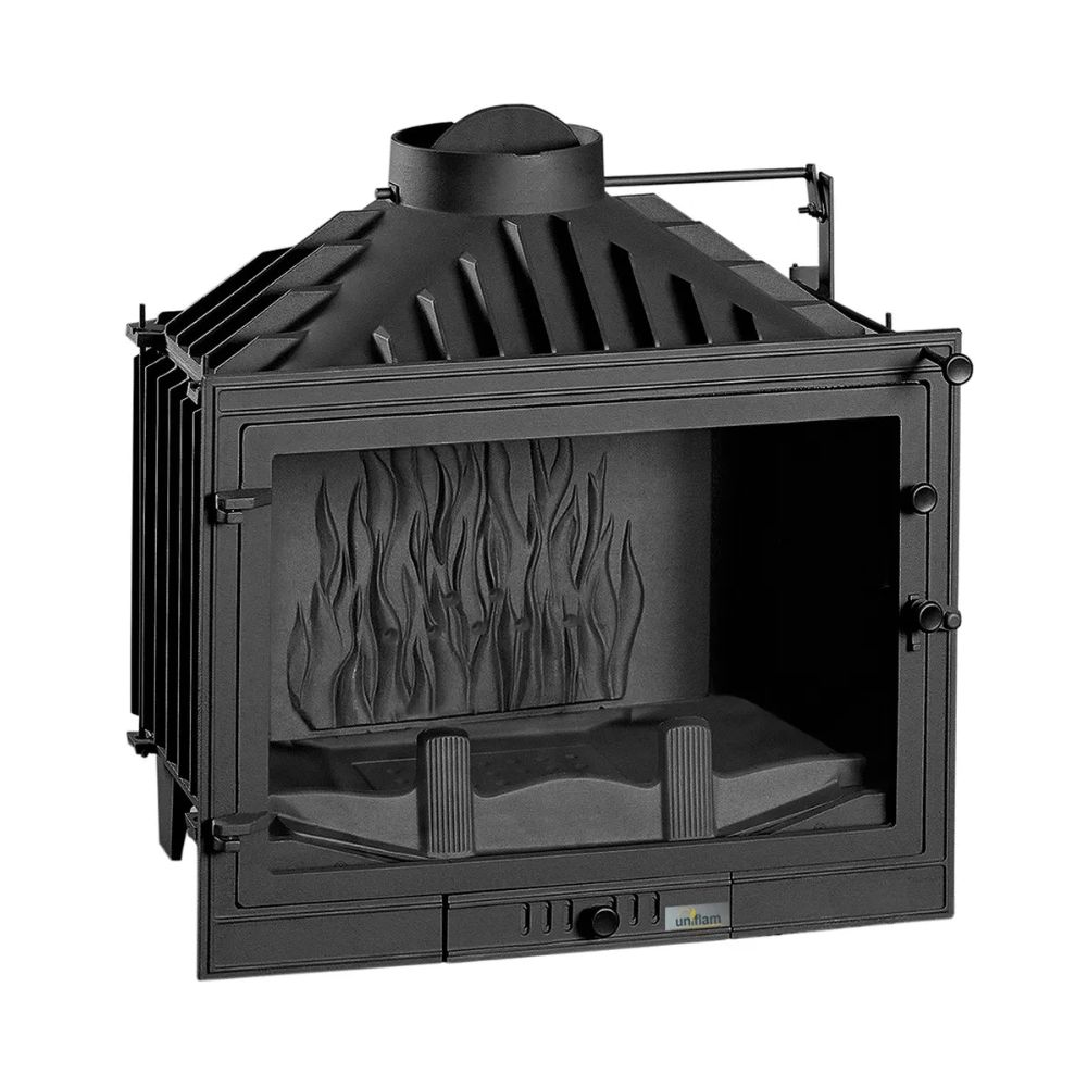 Kaminasüdamik UNIFLAM 700 STANDARD ECO koos klapiga ja õhuvarustusega, 10 kW | Kaminasüdamik | Kaminad |