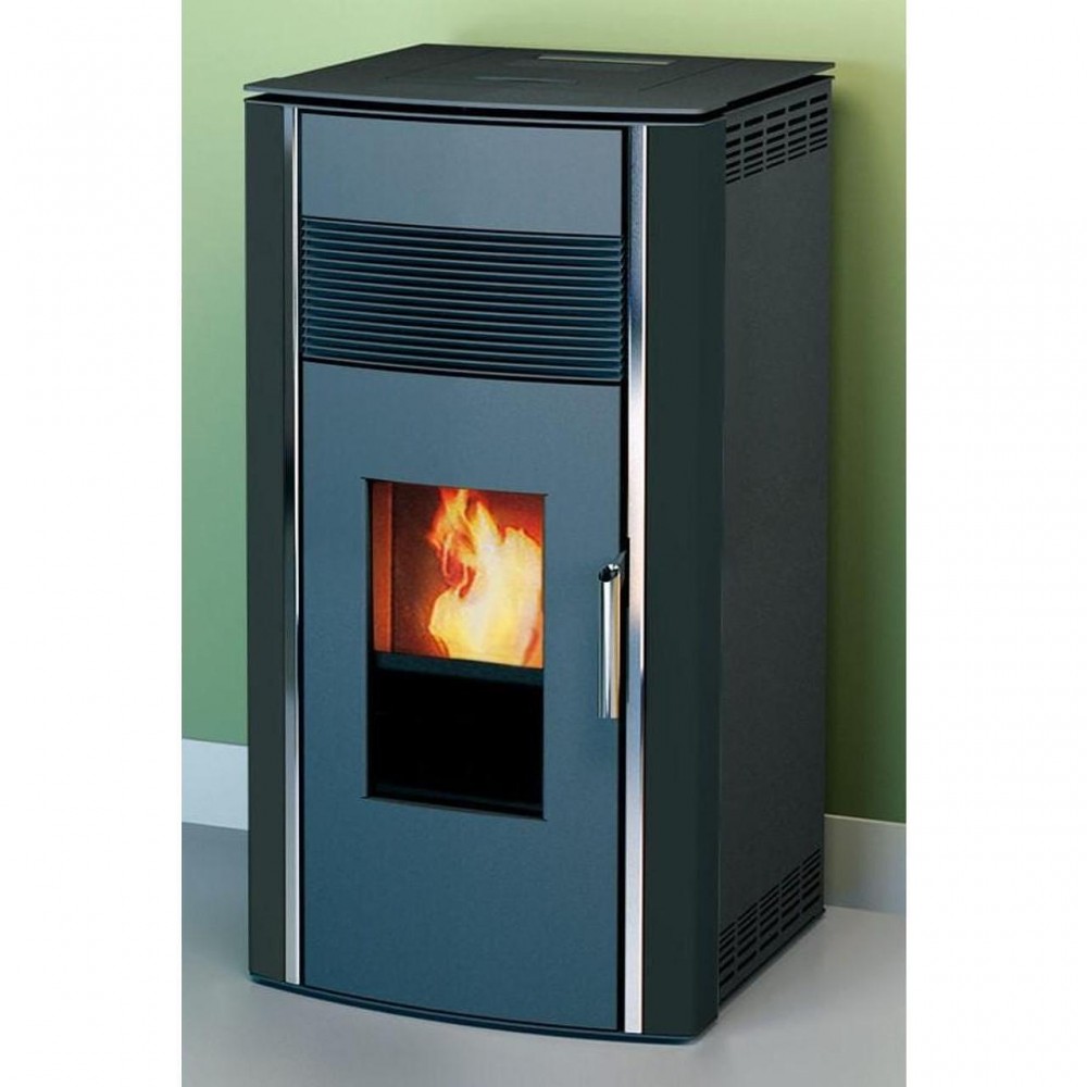 Pelletikamin Alfa Plam Luca, Must, 8 kW | Õhuga pelletikaminad | Pelletikaminad |