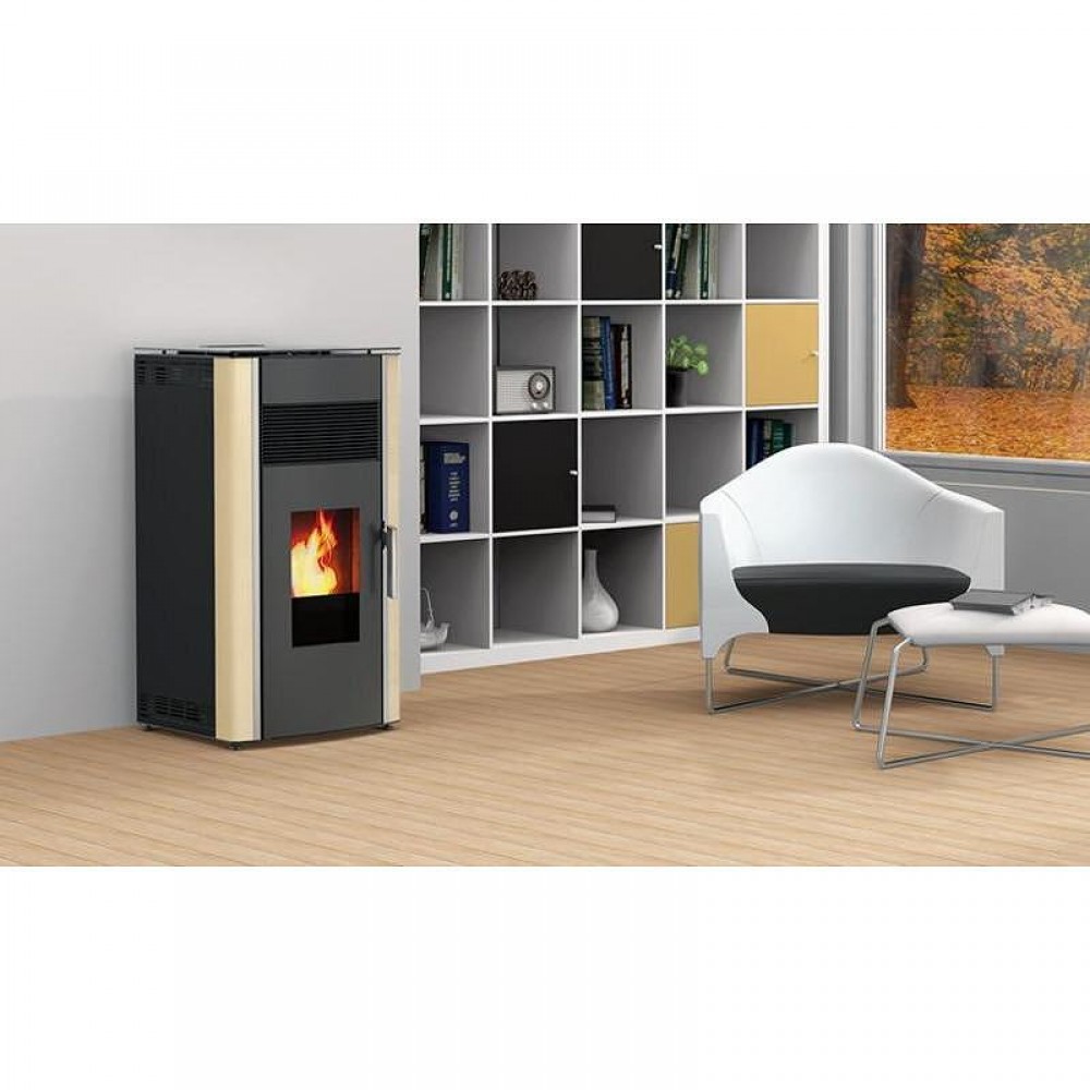 Pelletikamin Alfa Plam Luca, Elevandiluu, 8 kW | Õhuga pelletikaminad | Pelletikaminad |