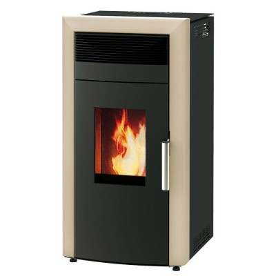 Pelletikamin veesärgiga Alfa Plam Commo 15, 15 kW - Pelletikaminad