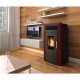Pelletikamin veemantliga Alfa Plam Commo, Bordeaux, 22.5 kW | Pelletikaminad veemantlitega | Pelletikaminad |