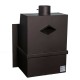 Kamin Prity M, 13.5kW | Õhuga kaminad | Kaminad |