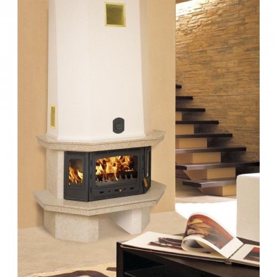 Veesärgiga kaminasüdamik 90 Prity TC W28, 33.3kw - Kaminad