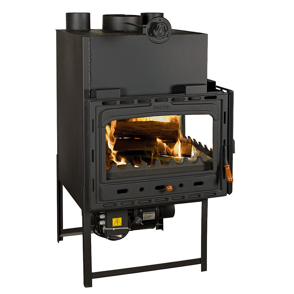 Kamin Prity 2CF, 18.2kW | Õhuga kaminad | Kaminad |
