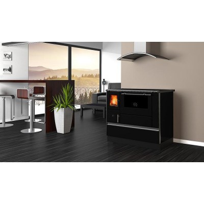 Puuküttega pliit Alfa Plam Dominant 90H, 6.5kW - Kaminpliidid / Puupliidid