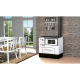 Puuküttega pliit Alfa Plam Regular 46 Valge Vasak , 5kW | Puuküttega pliidid | Puit |