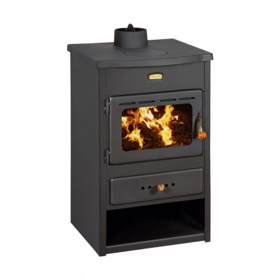 Veesärgiga kamin Prity K1 CP W8 malmist ülaosaga, 13.1kW - Prity
