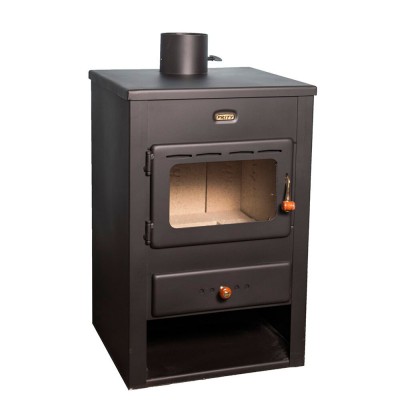 Kaminpliit / puupliit Prity K1 9,5kW, Palgi - Kaminpliidid / Puupliidid