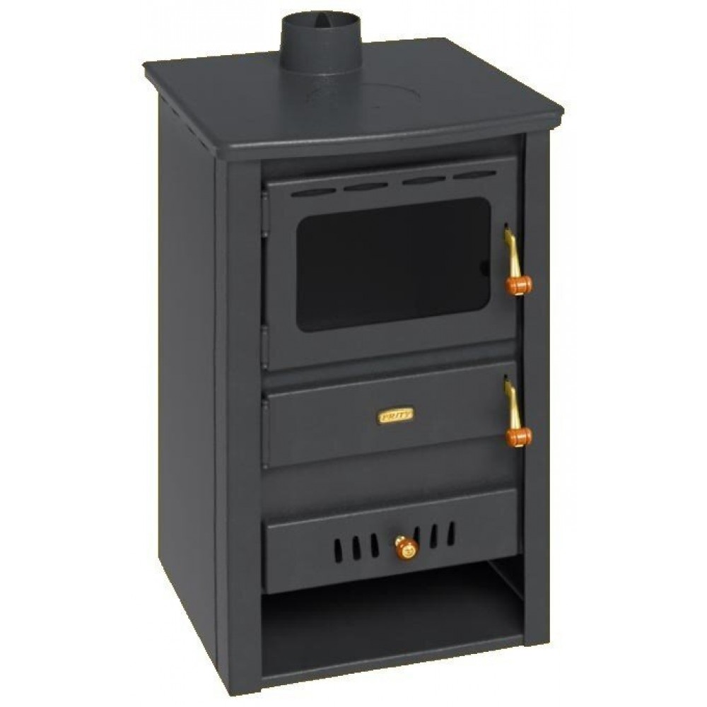 Kaminpliit veemantliga Prity K22 CP W10 malmist ülaosaga, 13,3kW | Kaminpliidid veemantliga | Kaminpliidid |