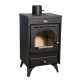 Kaminpliit Prity K1 R 9.5kW, Palgi | Õhuga kaminpliidid | Kaminpliidid |