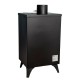 Kaminpliit Prity K1 R 9.5kW, Palgi | Õhuga kaminpliidid | Kaminpliidid |