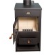 Kaminpliit Prity K1 Optima 9.5kW, Palgi | Õhuga kaminpliidid | Kaminpliidid |