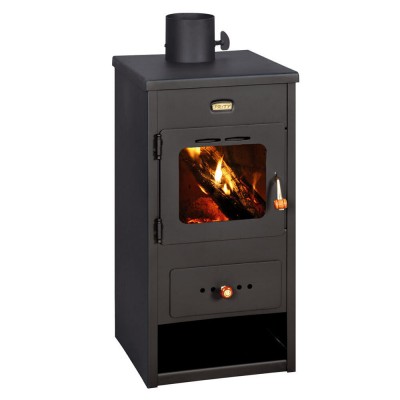 Kaminpliit / puupliit Prity K1 Optima 9.5kW, Palgi - Kaminpliidid / Puupliidid Prity