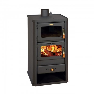 Kaminpliit / puupliit ja ahi Prity FM 12,1kW, Palgi - 