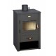 Kaminpliit Prity K12, 10,4kW, Palgi | Õhuga kaminpliidid | Kaminpliidid |