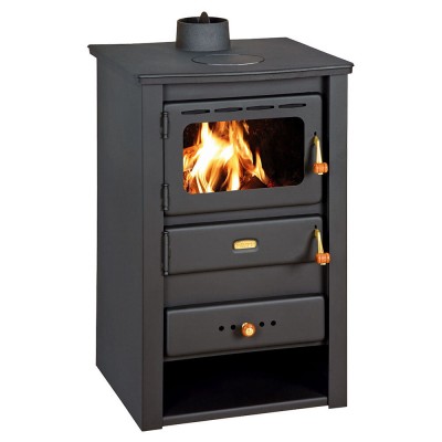 Kaminpliit / puupliit Prity K22 CP malmist ülaosaga, 10.4kW - Kaminpliidid / Puupliidid Prity