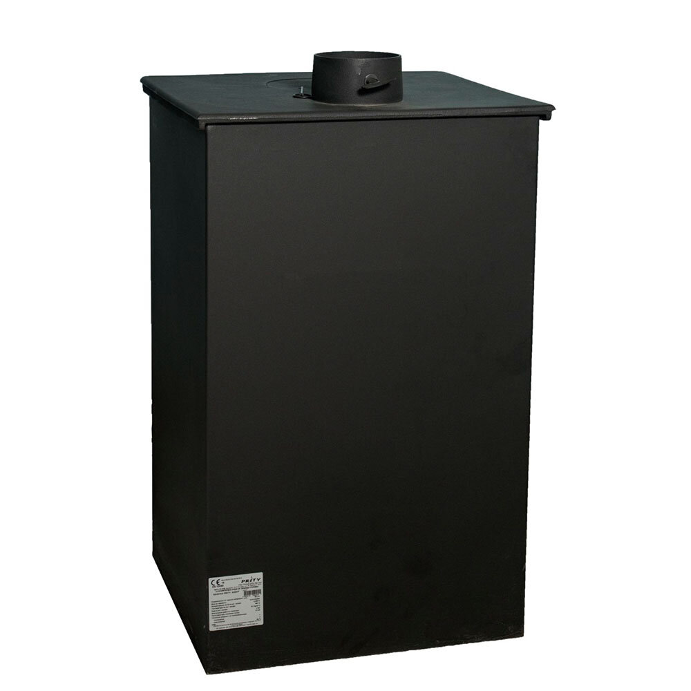 Kaminpliit Prity K22 CP malmist ülaosaga, 10.4kW | Õhuga kaminpliidid | Kaminpliidid |