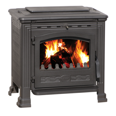 Kaminpliit / puupliit Plamen Tena 9.5kW, Log - Malm kaminad