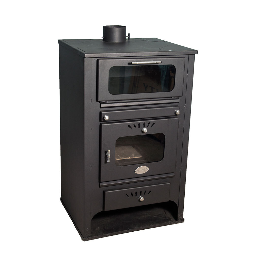 Kaminpliit veemantliga ja ahi Zvezda GF VR 16, 15.4kW | Kaminpliidid veemantliga | Kaminpliidid |