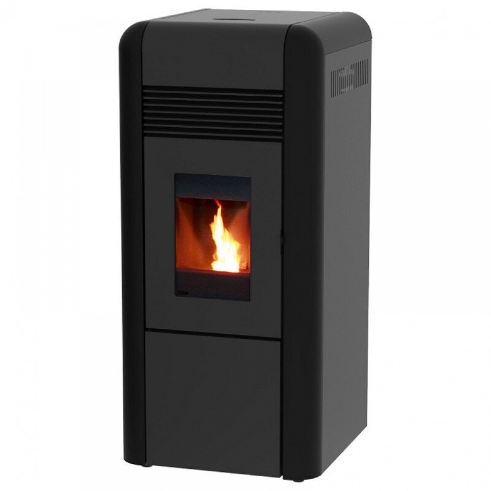 Pelletikamin veemantliga Alfa Plam Dino, Must, 17 kW | Pelletikaminad veemantlitega | Pelletikaminad |