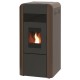 Pelletikamin veemantliga Alfa Plam Dino 27, Pruun, 27 kW | Pelletikaminad veemantlitega | Pelletikaminad |