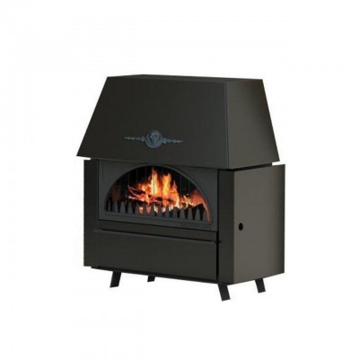 Veesärgiga kamin Alfa Plam Rustikal E, 14kW - Kaminpliidid / Puupliidid