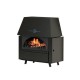 Kaminpliit veemantliga Alfa Plam Rustikal E, 14kW | Kaminpliidid veemantliga | Kaminpliidid |