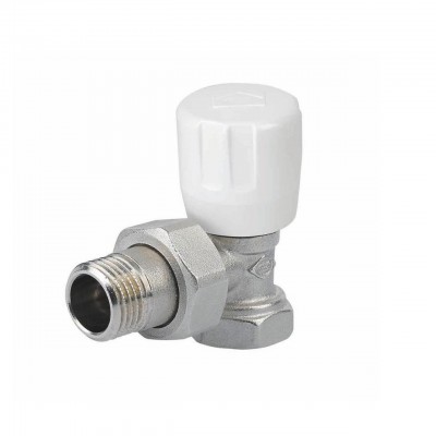 Radiaatori ventiil Standart, nurga all 1/2" - Paigaldamine