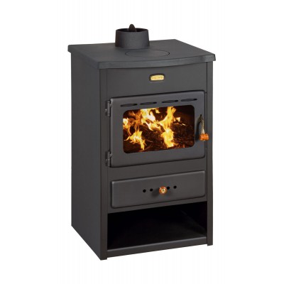 Kaminpliit / puupliit PRITY K1 CP malmist ülaosaga, 9,5 kW - Prity
