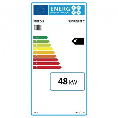 Pelletikatel (komplektid) Ferroli SUN PELLET 7, 48 KW - Pelletikatlad