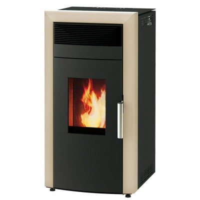 Pelletikamin veesärgiga Alfa Plam Commo 12, 12 kW - Pelletikaminad