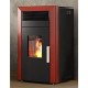 Pelletikamin veemantliga Alfa Plam Commo 12, Punane, 12 kW | Pelletikaminad veemantlitega | Pelletikaminad |