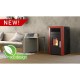 Pelletikamin veemantliga Alfa Plam Commo 12, Punane, 12 kW | Pelletikaminad veemantlitega | Pelletikaminad |
