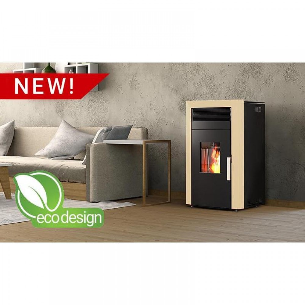 Pelletikamin veemantliga Alfa Plam Commo 12, Elevandiluu, 12 kW | Pelletikaminad veemantlitega | Pelletikaminad |