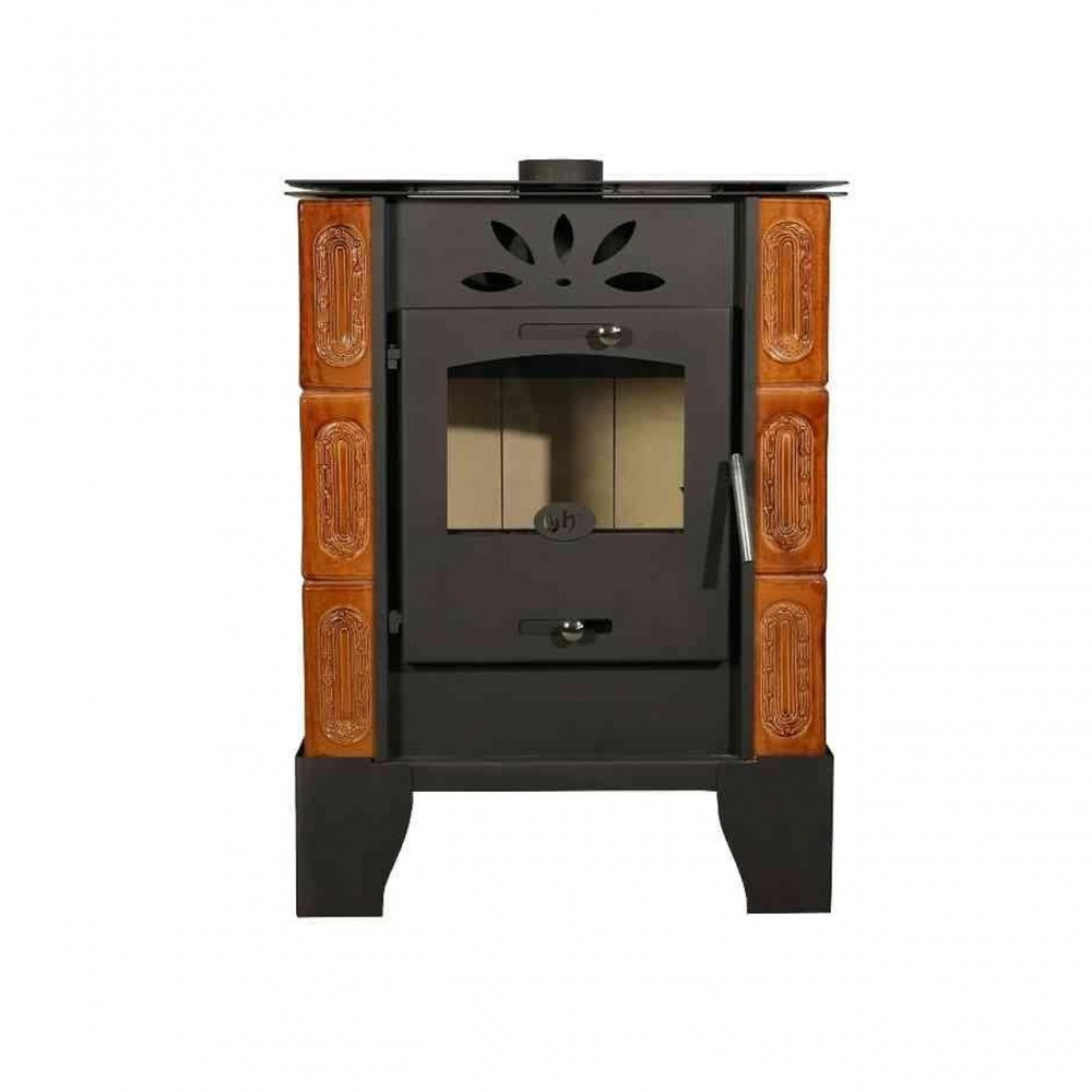 Kaminpliit Horvat Thetford TK9-3, Pruun, 9 kW | Õhuga kaminpliidid | Kaminpliidid |