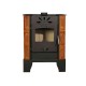 Kaminpliit Horvat Thetford TK9-3, Pruun, 9 kW | Õhuga kaminpliidid | Kaminpliidid |