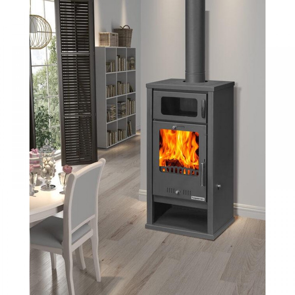 Kaminpliit ja ahi Balkan Energy Troy, 7.8kW | Õhuga kaminpliidid | Kaminpliidid |