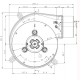 Suitsueemaldusventilaator SITGroup LN2 Natalini pelletikahjudele Eco Spar, Adler ja teised, maksimaalne õhuvool 285 m³/h | Ventilaatorid ja puhurid | Katelde osad |