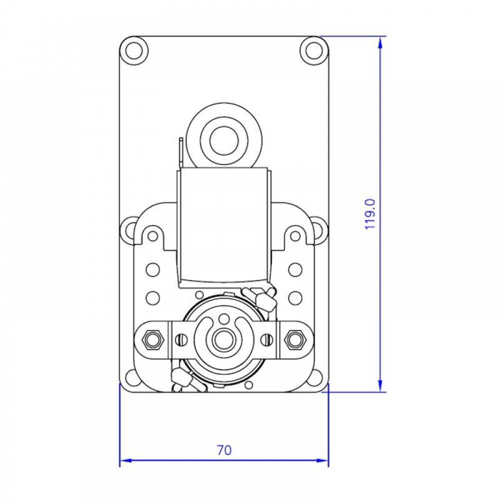 Reduktormootor Mellor FB1324, 2RPM pelletikahjule Caminetti Montegrappa, Edilkamin ja teised | Reduktormootorid | Pelletikamina osad |