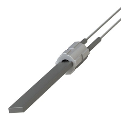 Musta kvartskristalliga Pelleti süütepulk Eco Spar, BURNiT, Palazzetti, VistaFlame, Whitfield, Lennox ja teised, kogupikkus 122mm, 400W - Pelleti süütepulk
