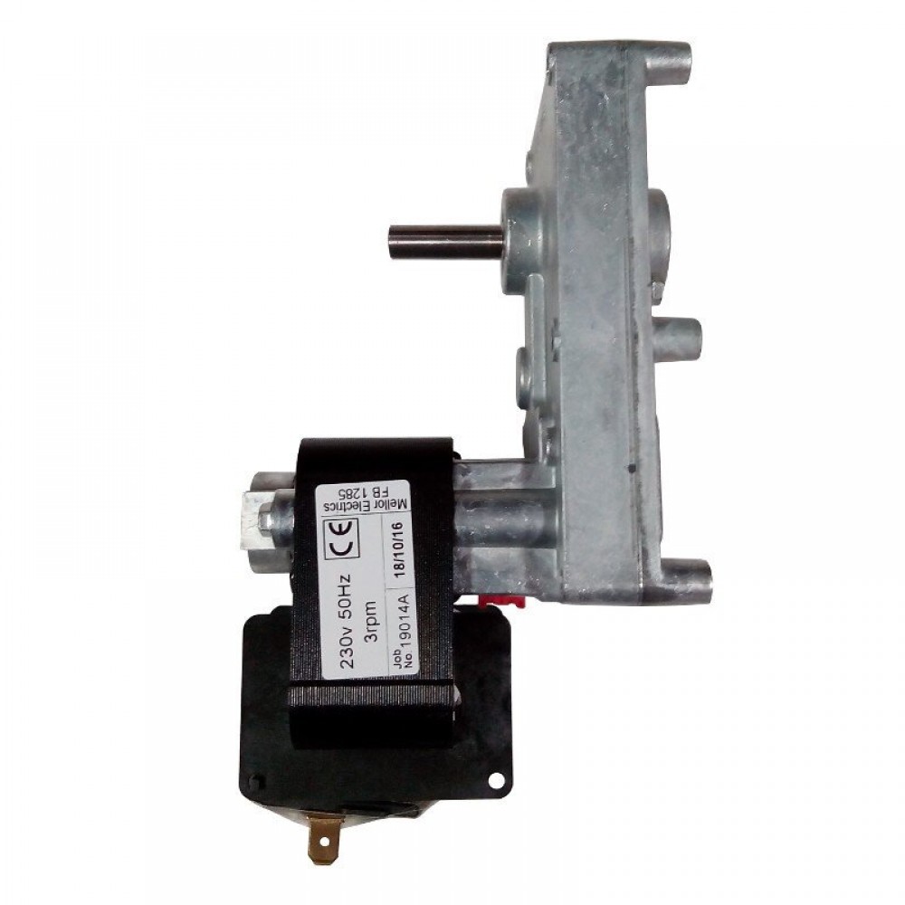 Reduktormootor Mellor FB1285, 3RPM pelletikahjule Clam jt | Reduktormootorid | Pelletikamina osad |