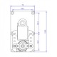 Reduktormootor Mellor FB1137, 4,75 RPM pelletikahjule Arce, Ecoteck, Emaflam, La Nordica, Ravelli jt | Reduktormootorid | Pelletikamina osad |